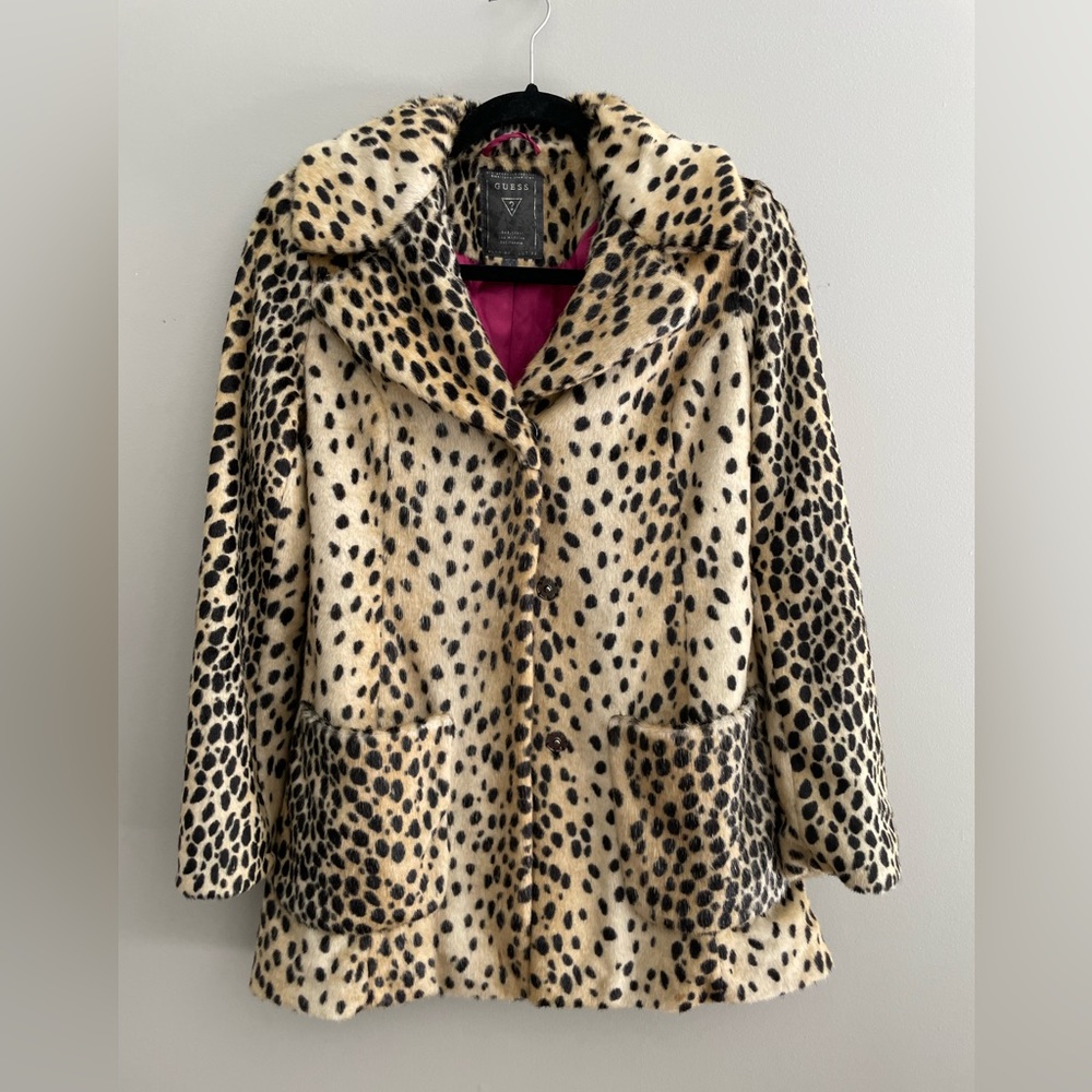 Guess faux fur jacket